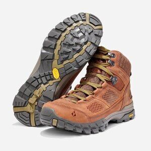 Vasque Men's Talus Mid Waterproof Hiking Boot Brown Leather NEW 7 M‎